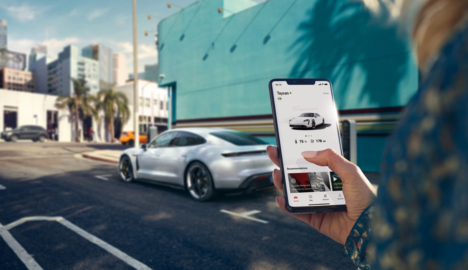Porsche connect outlet taycan